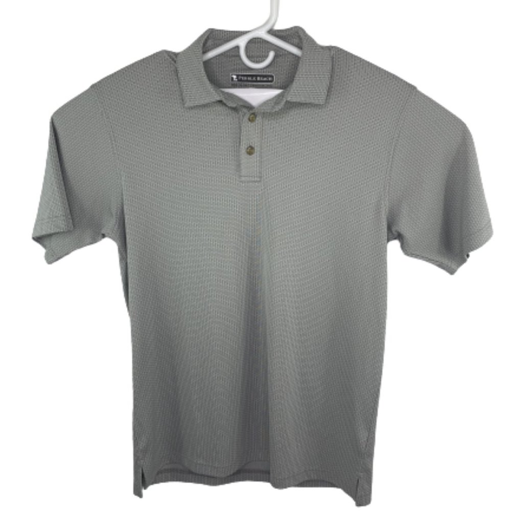 Pebble Beach Mens Dry-Luxe Performance Golf Polo M
